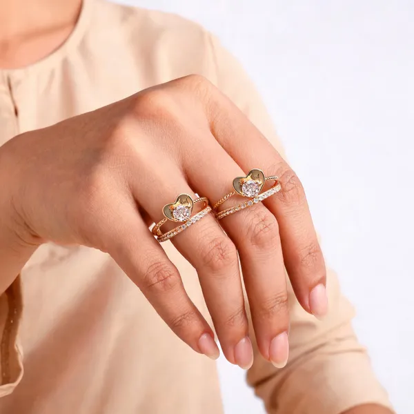 Gold_Stainless_Steel_Heart_Set_Stone_Layered_Band_Ring_For_Women_Pack_Of_2