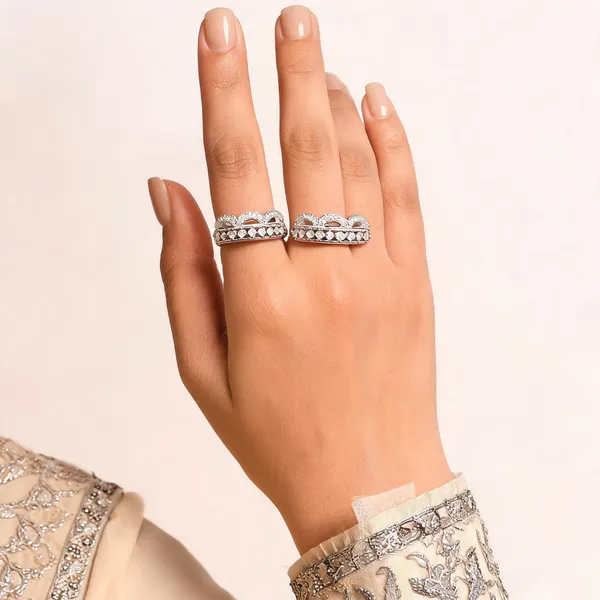 Silver_Stainless_Steel_Stone_Embellished_Crown_Ring_For_Women_Pack_Of_2