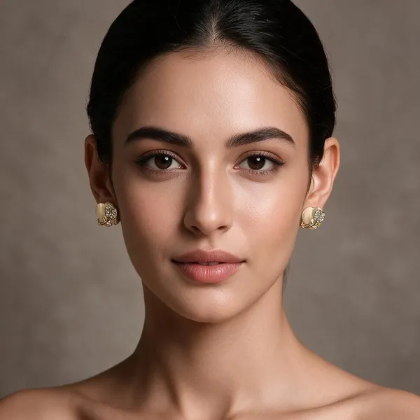 Gold_Tone_Stainless_Steel_Crystal_Embellished_Stud_Earrings_For_Women_Pack_Of_2