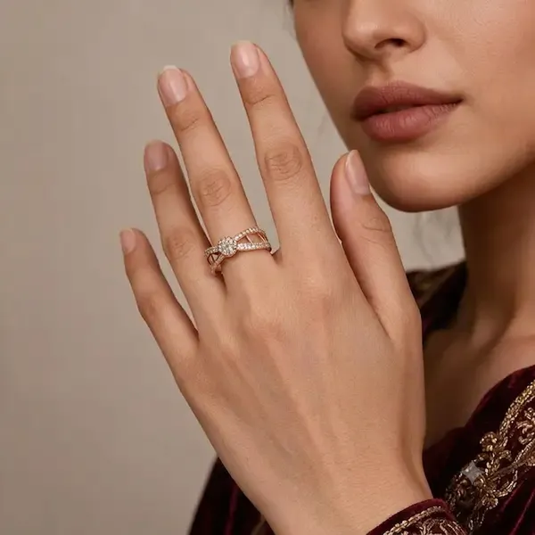 Gold_Stainless_Steel_Crystal_Openwork_Statement_Ring_For_Women_Pack_Of_2