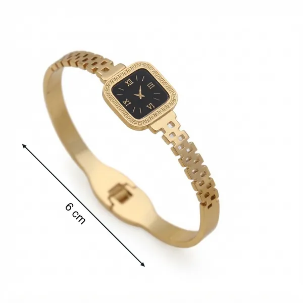 Gold_Tone_Bracelet_Watch_For_Women