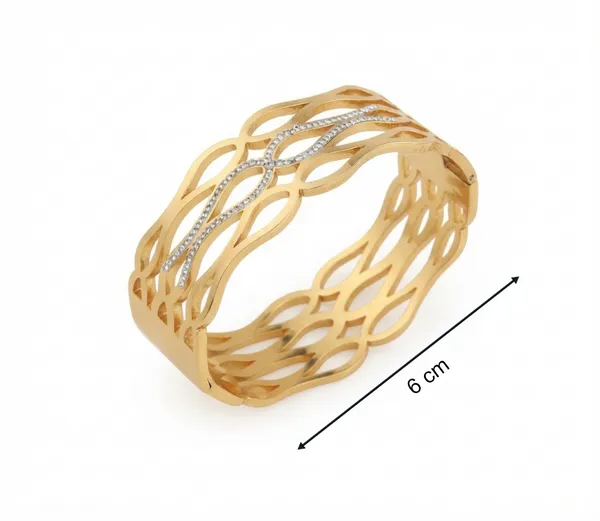 Gold_Tone_Link_Bracelet_For_Women