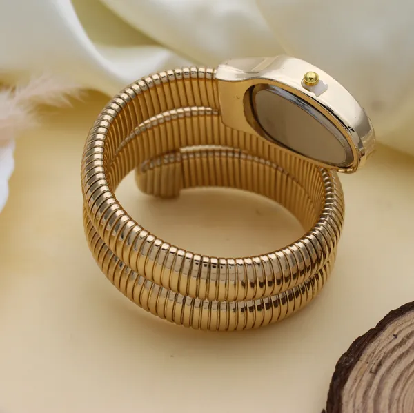 Gold_Tone_Rhinestone_Bangle_Watch_For_Women