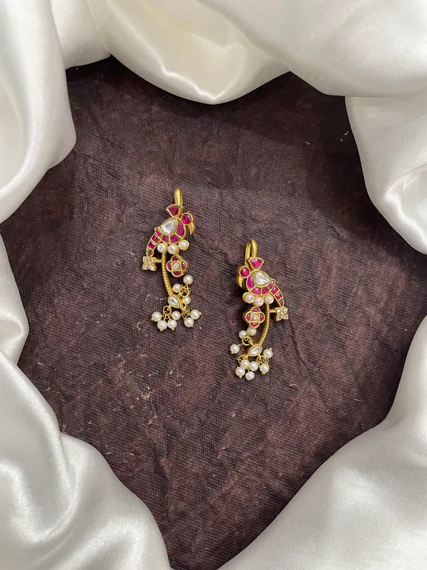 Gold_Tone_Kundan_Pearl_Drop_Earrings_for_Women