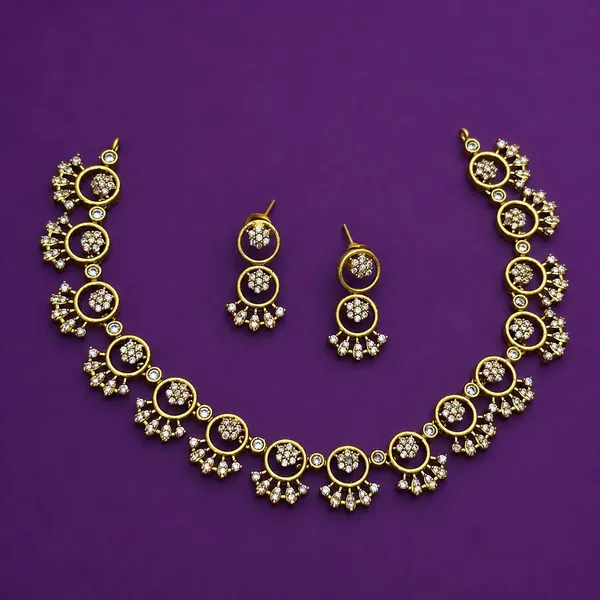 Daimomd_replica_Traditional_Necklace_Set_for_Women