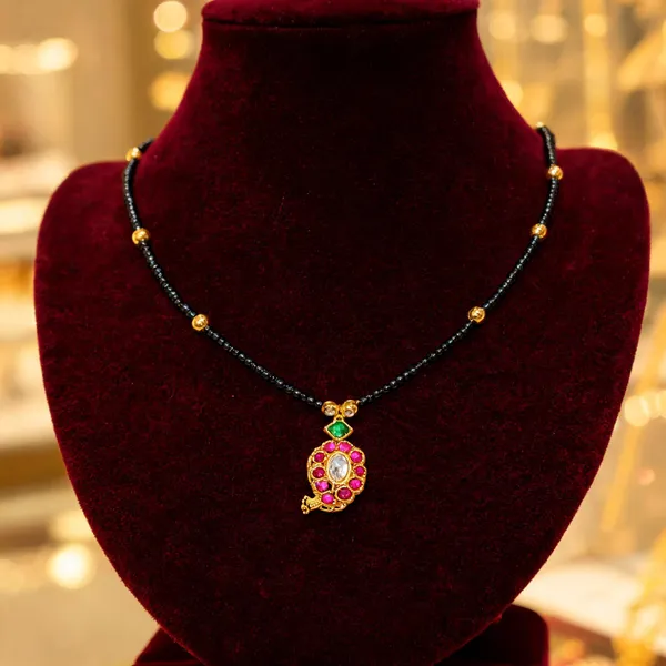Black_Beaded_Gold_Tone_Mangalsutra_Necklace_for_Women