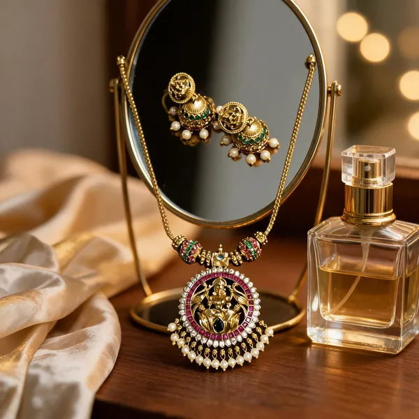 Gold_Tone_Temple_Jewellery_Necklace_Set_for_Women