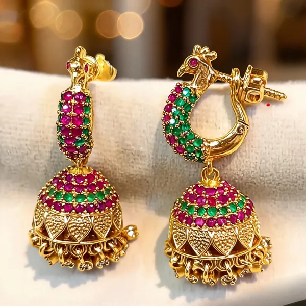 Gold_Tone_Multicolour_Jhumka_Earrings_for_Women