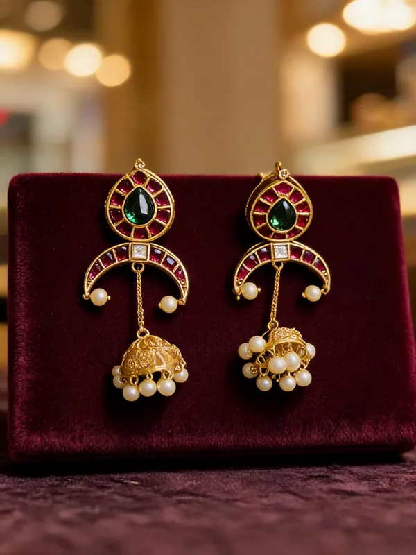 Gold_Tone_Stone_Studded_Jhumka_Earrings_for_Women