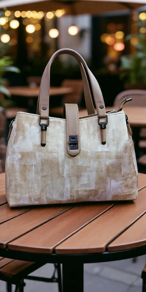 Beige_Synthetic_Leather_Structured_Handbag_For_Women