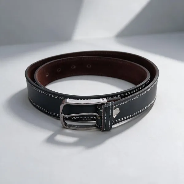 Black_Leather_Stitch_Detail_Casual_Belt_For_Men
