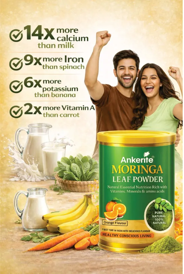 Ankerite_Natural_Moringa_Powder_Immunity_Glow_Green_Apple_150G