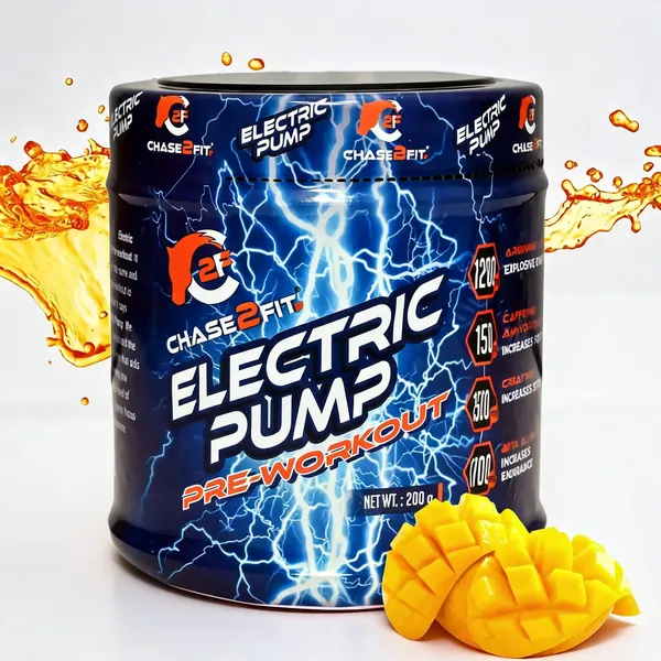 Chase2Fit_Electric_Pump_Pre-Workout_150Mg_Caffeine_Mango