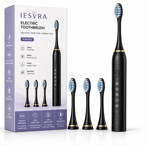 Sonic_Electric_Toothbrush_For_Adults_Rechargeable_Soft_Bristle_Toothbrush_With_Multiple_Cleaning_Modes_Deep_Cleaning,_Gum_Care_And_Whitening_Waterproof_Multicolor
