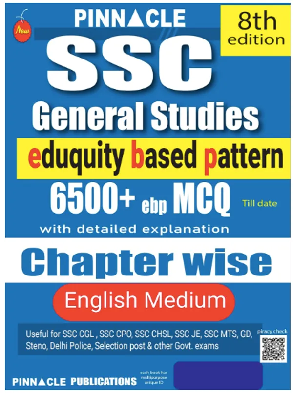 Ssc_General_Studies_Book_6500+_Mcqs_Chapter_Wise_With_Detailed_Explanation_And_Short_Tricks_Pyq_7Th_Edition_Ssc_Cgl_Tier_-_I_Cgl_Tier_-_Ii_Ssc_Je_Other_Govt_Exam_English_Medium