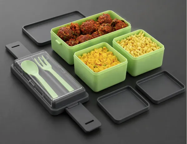 3_Compartment_Lunch_Box_For_Office_And_School_1400Ml_Leakproof_Bento_Lunch_Box_With_Spoon_And_Fork_Bpa_Free_Plastic_Tiffin_Box_For_Kids_And_Adults_Multicolor