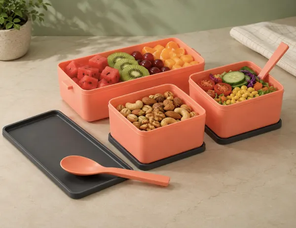 3_Compartment_Lunch_Box_For_Office_And_School_1400Ml_Leakproof_Bento_Lunch_Box_With_Spoon_And_Fork_Bpa_Free_Plastic_Tiffin_Box_For_Kids_And_Adults_Multicolor