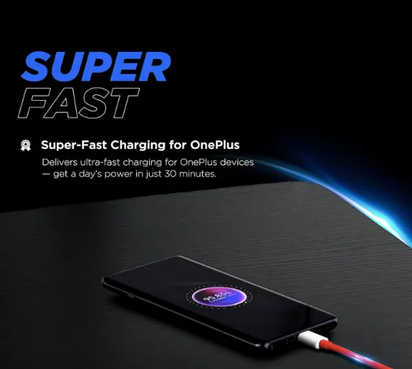 100W_Ultra_Fast_Charging_Cable_For_Oneplus_Usb-A_To_Type-C_Warp/Dash_Compatible_Compatible_With_Oneplus_13/13R/13S/12R/11R/10R/10T/10/10_Pro/9/9_Pro/8/8_Pro/7_Pro/7T_Pro/Nord/Ce_3_Lite_1M_-_Pack_Of_2