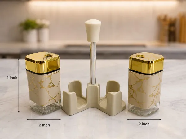 Glass_Marble_Finish_Golden_Cream_Salt_&_Pepper_Set