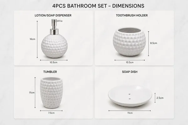 royal_dining_Ceramic_Bathroom_Set_(Pack_of_4)