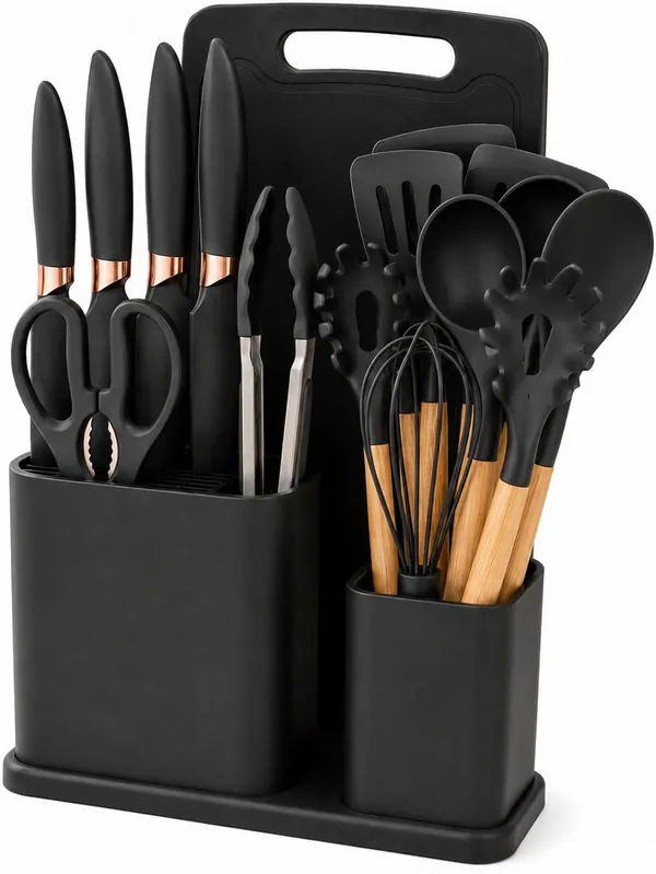 Silicone_Bamboo_Handle_19-Piece_Kitchen_Utensil_Set