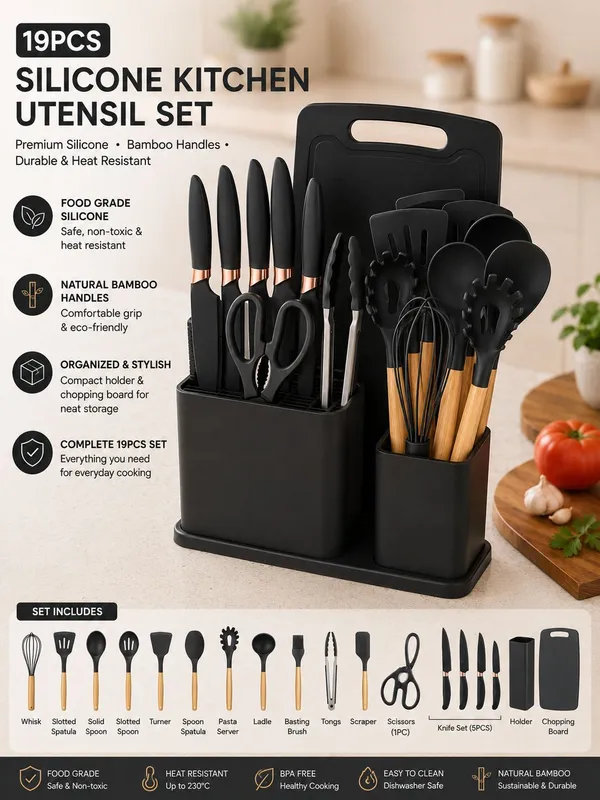Silicone_Bamboo_Handle_19-Piece_Kitchen_Utensil_Set
