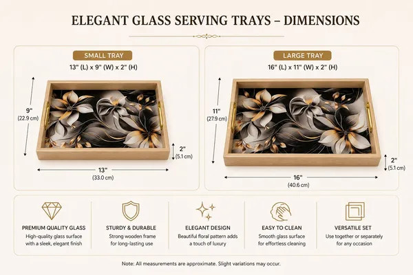 Glass_Floral_Black_Brown_Serving_Tray_Set_Of_3