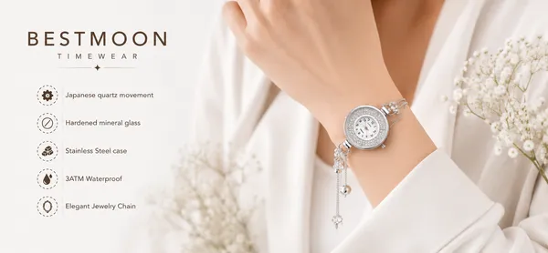 White_Alloy_Metal_Analog_Watch_For_Girls