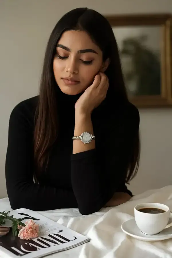 White_Alloy_Metal_Analog_Watch_For_Girls