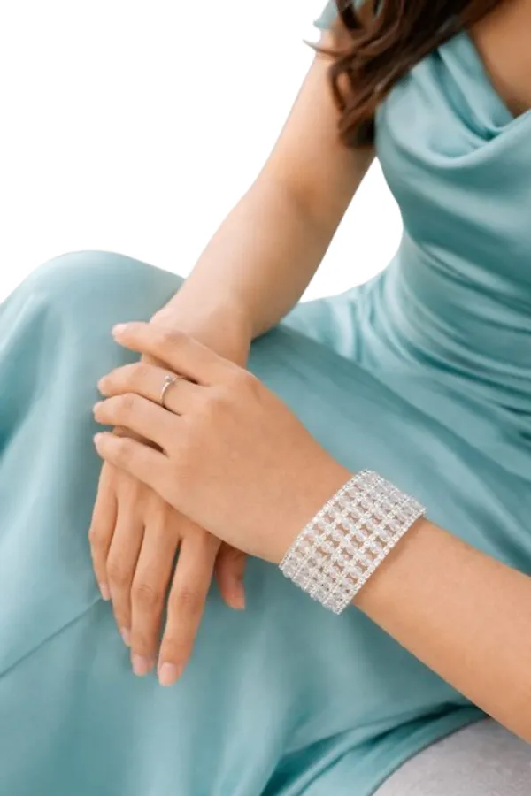 White_Metal_Alloy_Wide_Band_Statement_Bangle_For_Girls