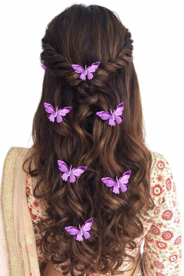 Purple_Organza_Fabric_Butterfly_Hair_Clips_For_Girls_Set_Of_6