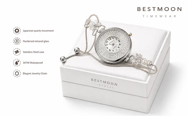 White_Alloy_Metal_Analog_Watch_For_Girls
