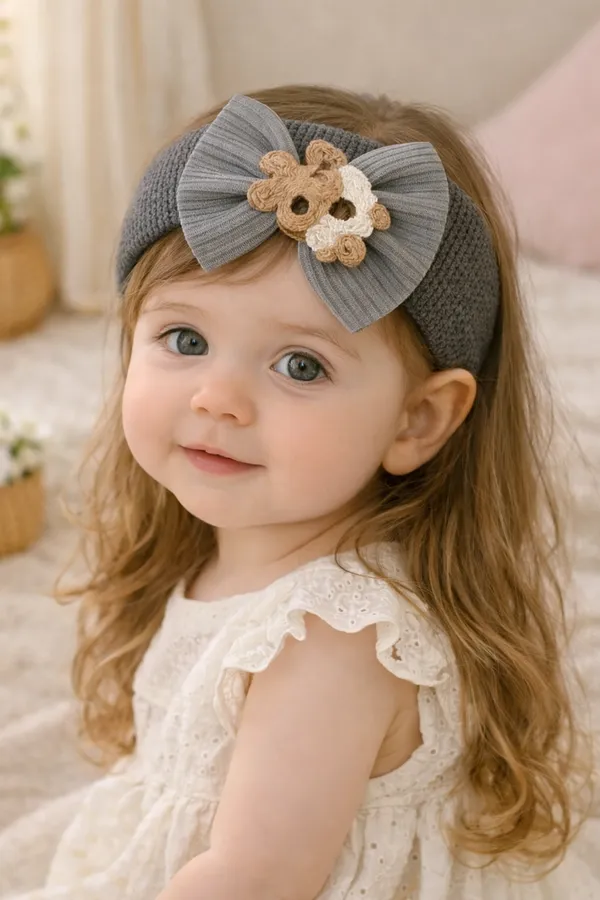 Multicolor_Knitted_Bow_Hair_Band_For_Kids_(Pack_Of_3)