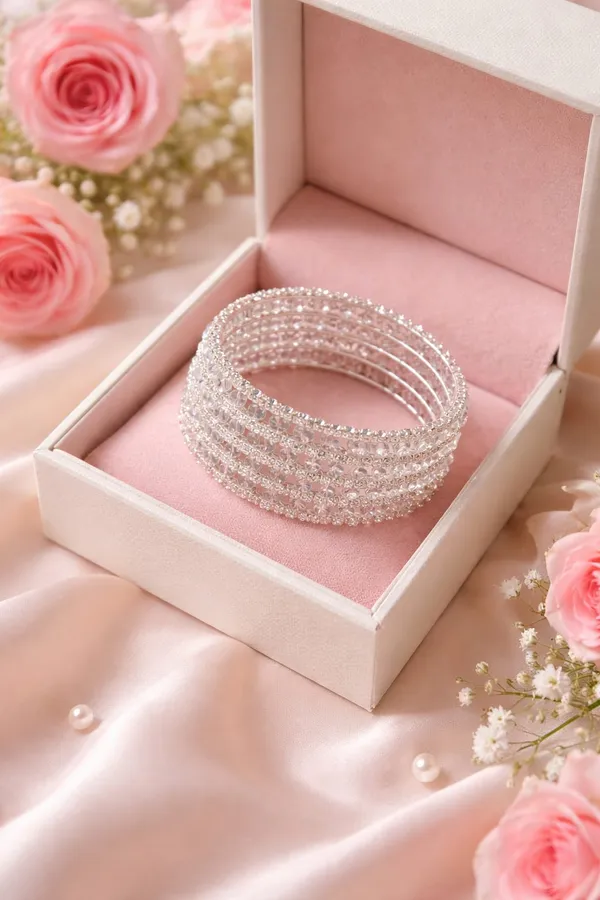 White_Metal_Alloy_Wide_Band_Statement_Bangle_For_Girls