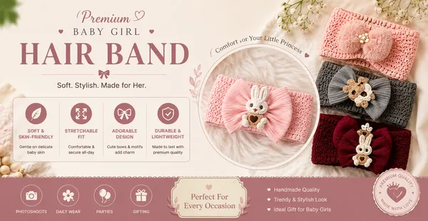 Multicolor_Knitted_Bow_Hair_Band_For_Kids_(Pack_Of_3)
