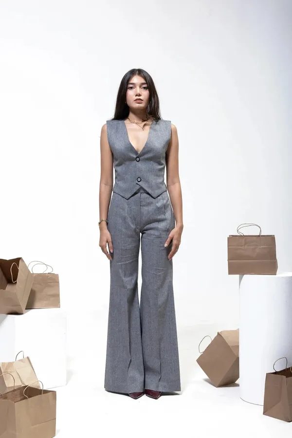 Slate_Grey_Cotton_Flex_High-Waist_Pleated_Tailored_Trousers_For_Women