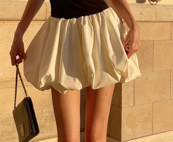 Light_Beige_Irish_Linen_Pleated_Frock_For_Women