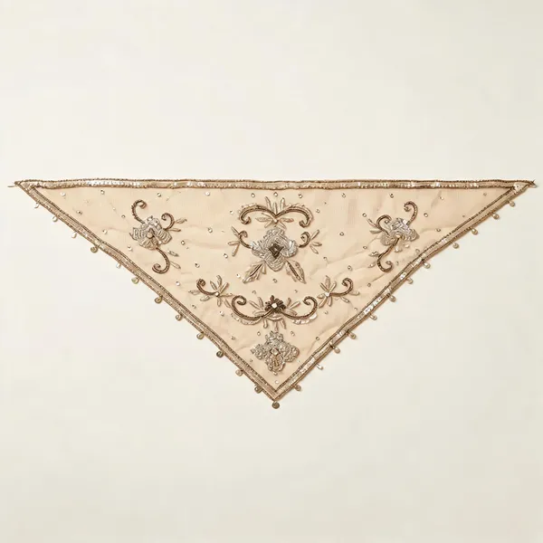 Beige_Cotton_Hand_Embroidered_Scarf_For_Women