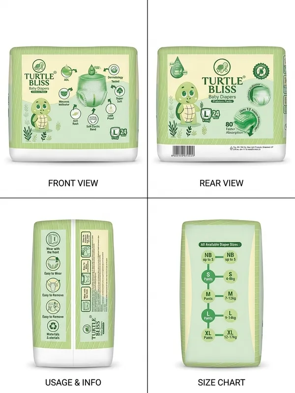 Turtle_Bliss_Premium_Pant_Style_Baby_Diapers_Large(L),_24_Count,_9-14_kg,_Leak_Proof_Diapers_|_Super_Soft_Gentle_Fit_|_Skin_Friendly_with_Aloevera_&_ZNO_(Large,_Pack_of_1)