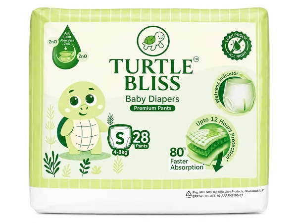 Turtle_Bliss_Premium_Pant_Style_Baby_Diapers_Small(S),_28_Count,_4-8_kg,_Leak_Proof_Diapers_|_Super_Soft_Gentle_Fit_|_Skin_Friendly_with_Aloevera_&_ZNO_(Small,_Pack_of_1)