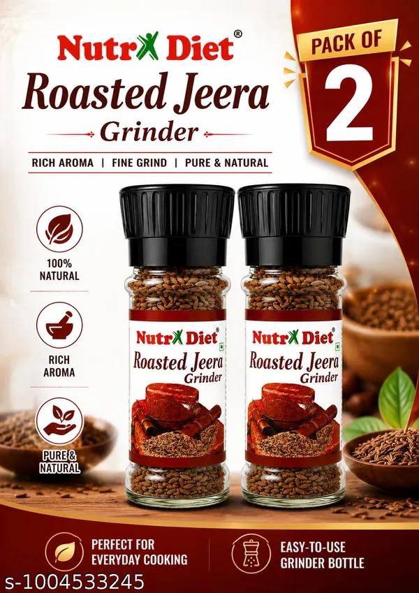 Roasted_Cumin_whole_with_grinder_50g_x_Pack_Of_2