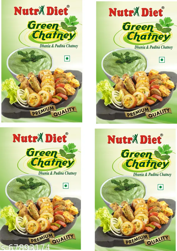 Green_Chutney_Powder_50g_Pack_of_4_for_Snacking_And_Ready-To-Eat_Foods