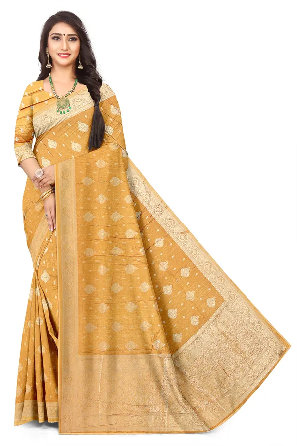Women_S_Premium_Gold_Jacquard_Weaving_Party_Wear_Saree_Default_Title