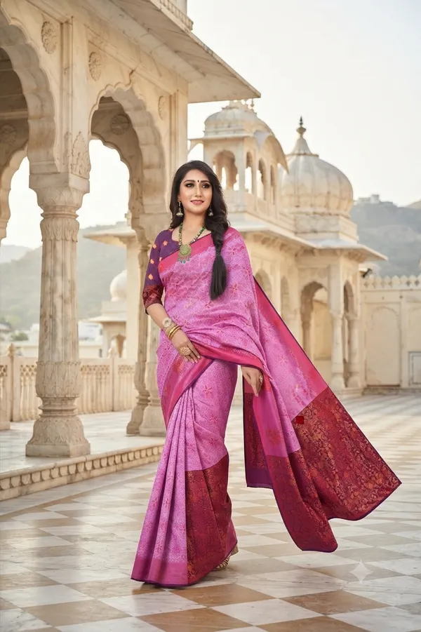 South_Indian_Jacquard_Saree_With_Traditional_Woven_Design_Ethnic_Wear_Default_Title