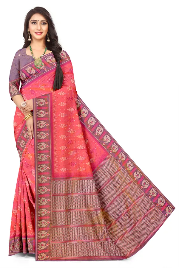 Handwoven_Pochampally_South_Indian_Jacquard_Saree_Luxury_Ethnic_Wear_Default_Title