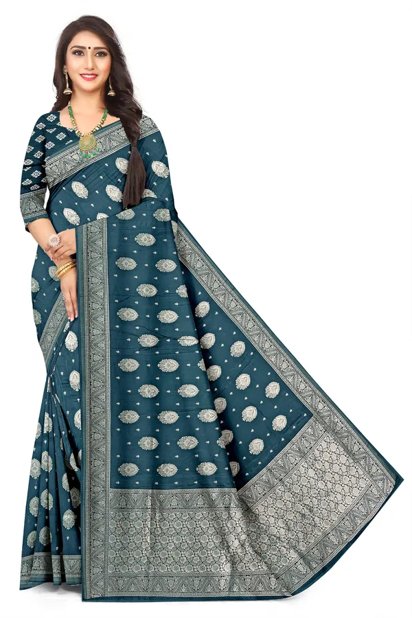 Glossy_Satin_Saree_Modern_Ethnic_Wear_Default_Title