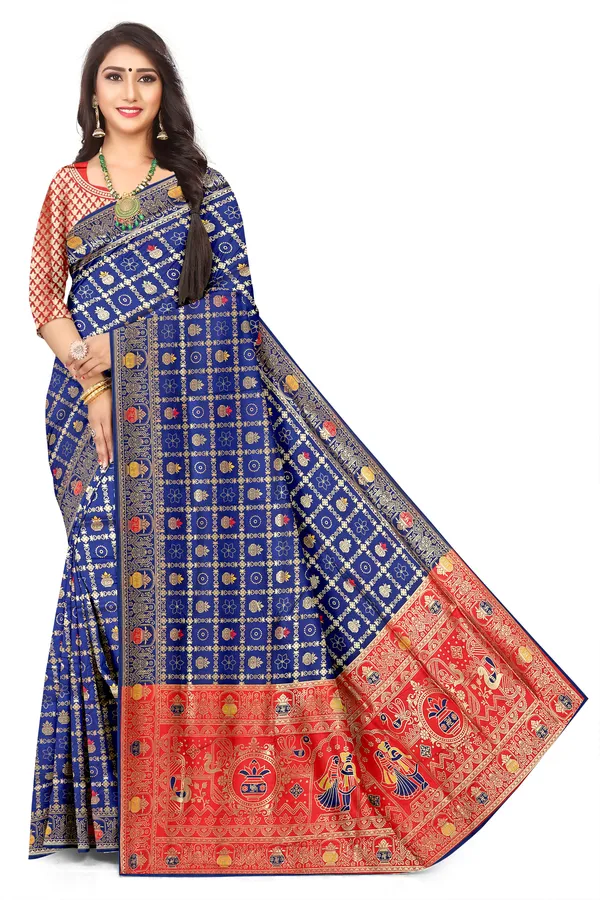 Exclusive_Patoda_Bridal_Style_Jacquard_Saree_Default_Title