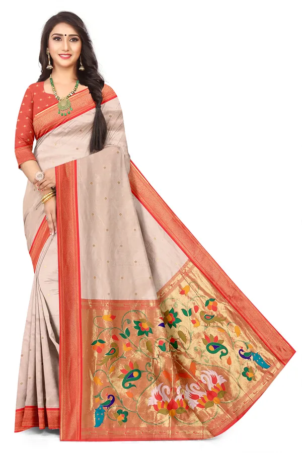 Peacock_Charm_Fone_Colour_Paithani_Jacquard_Saree_Default_Title