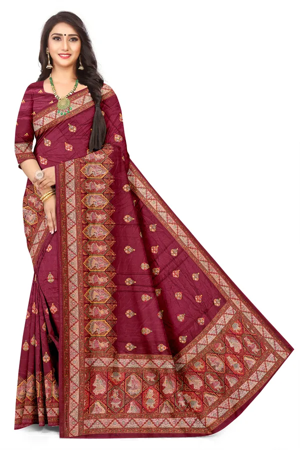 Valley_Weave_Pashmina_Coffee_Colour_Jacquard_Saree_With_Zari_Outline_Default_Title