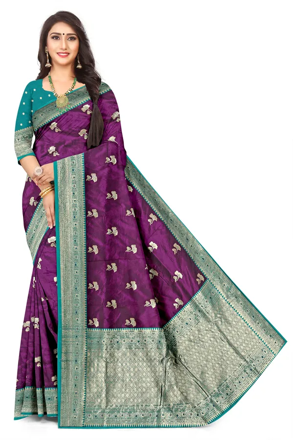 Woven_Embellished_Jacquard_Saree_Default_Title